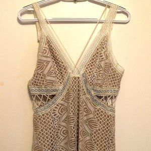 Sleeveless Cut out Guess Maxi dress